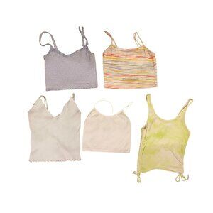 Bundle of 5 Women’s Cami & Tank Tops